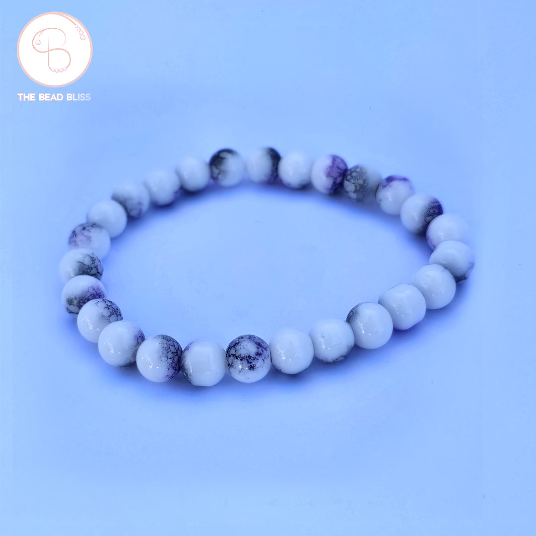 Frosted Amethyst Bracelet