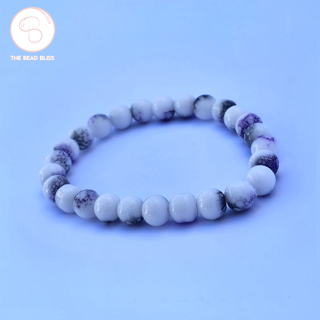 Frosted Amethyst Bracelet
