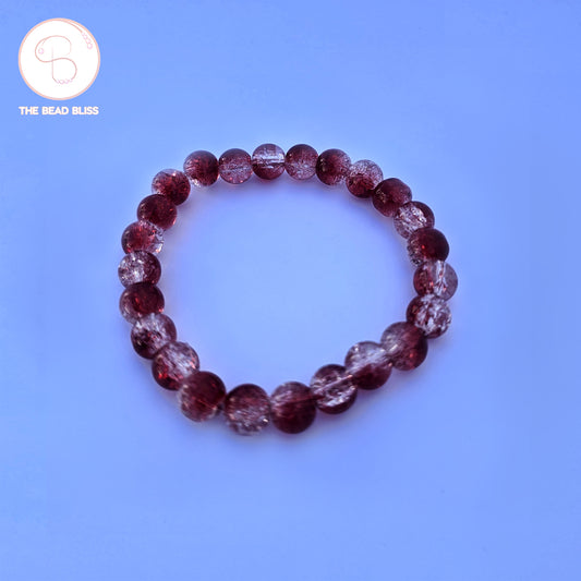 Crimson Crystal Bracelet
