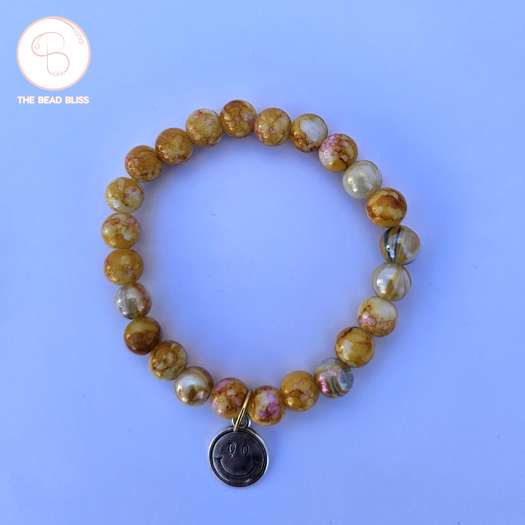 Earthy Tones Beaded Bracelet Set