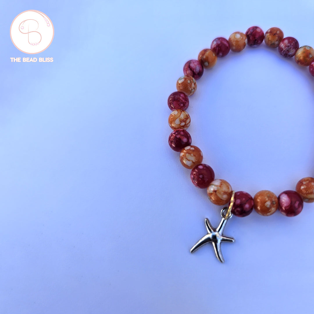 Earthy Tones Beaded Bracelet Set