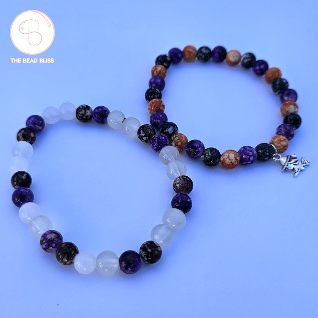Mystic Charm Beaded Bracelet Set