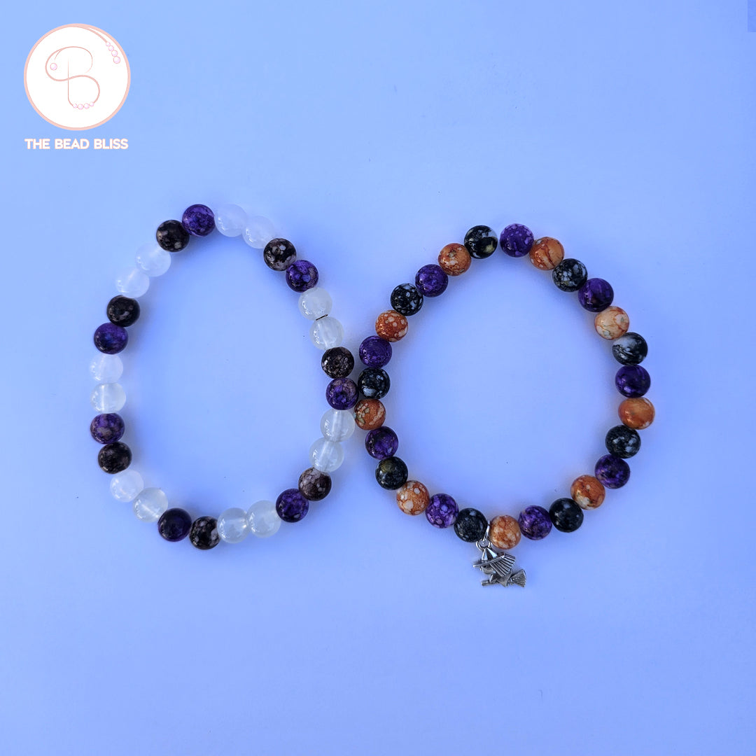 Mystic Charm Beaded Bracelet Set