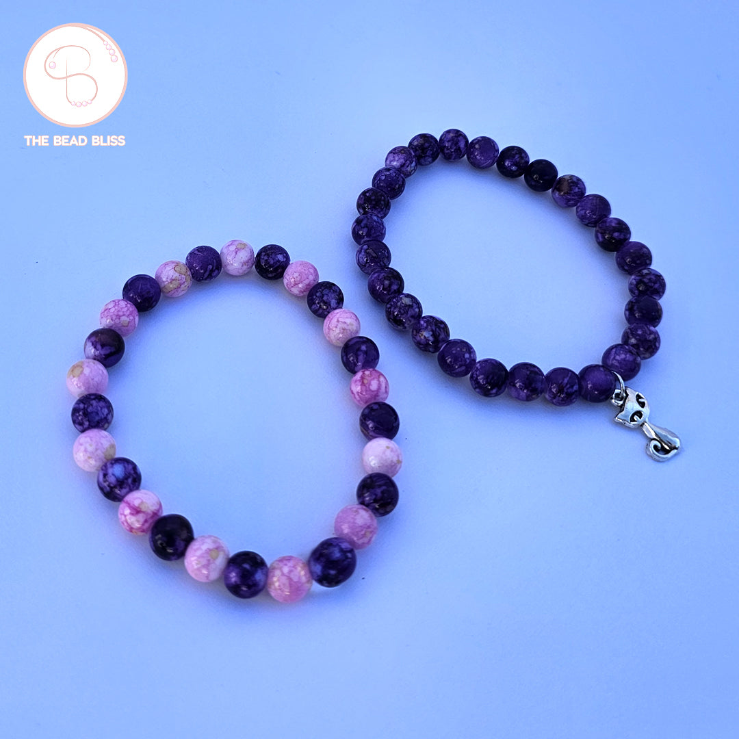 Mystical Feline Bracelet Set