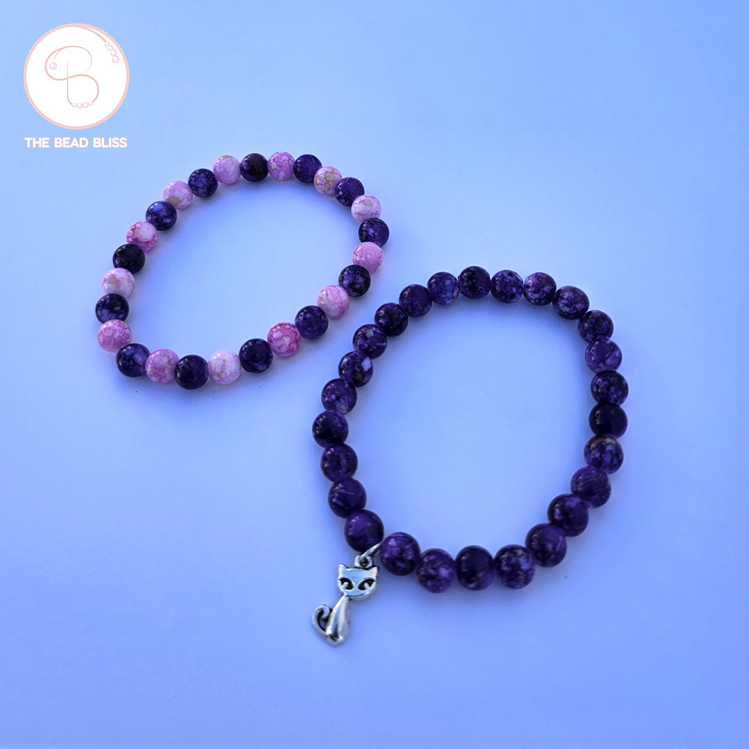 Mystical Feline Bracelet Set