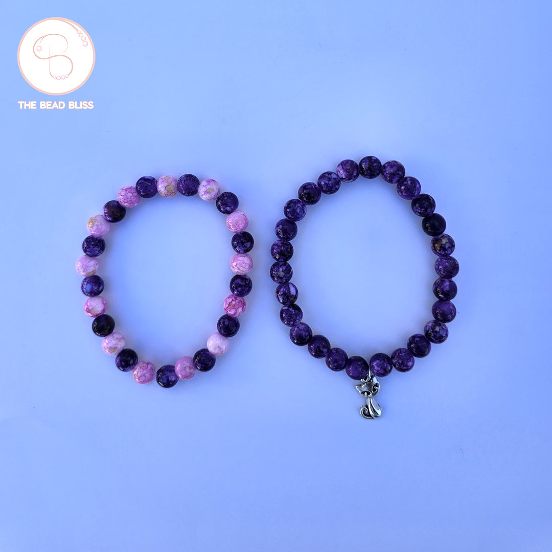 Mystical Feline Bracelet Set