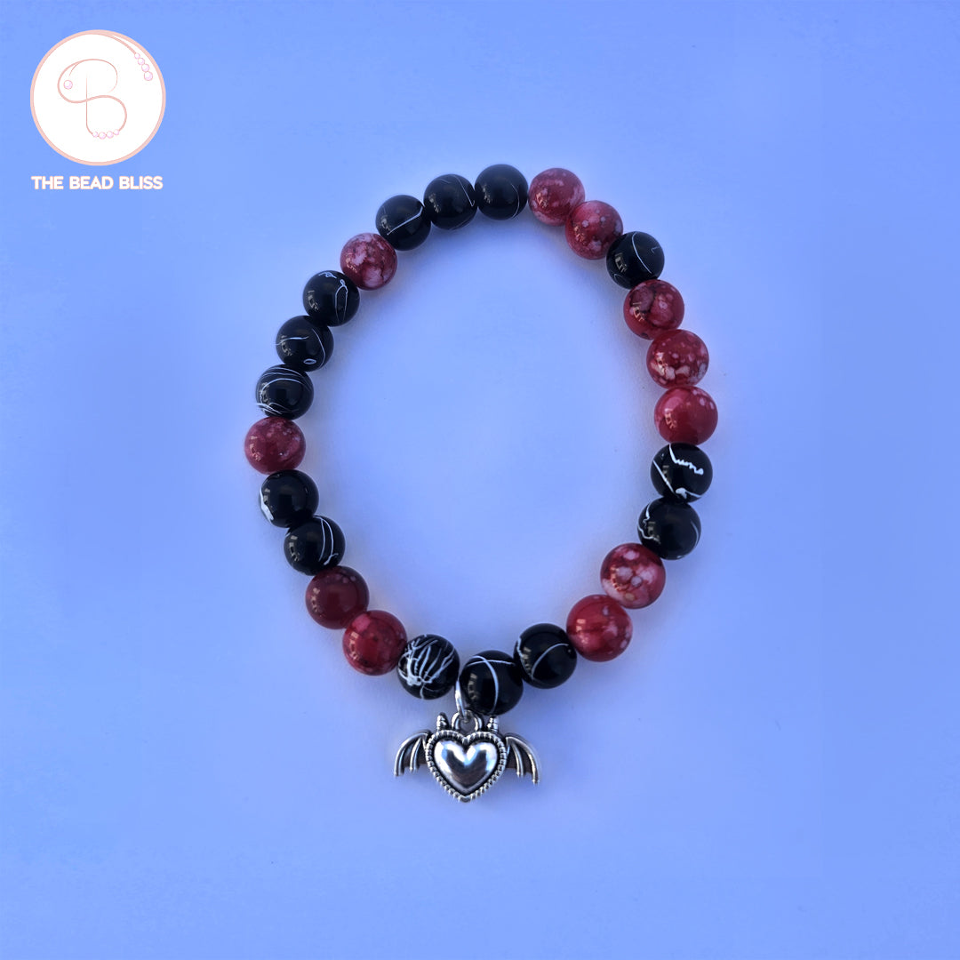 Gothic Heart Bracelet