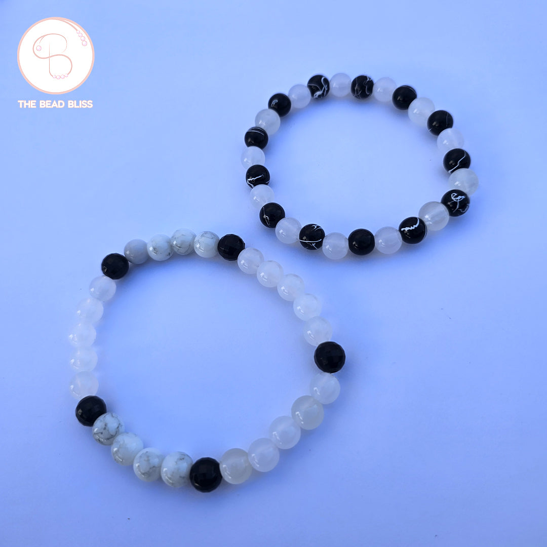 Yin & Yang Balance Bracelet Set