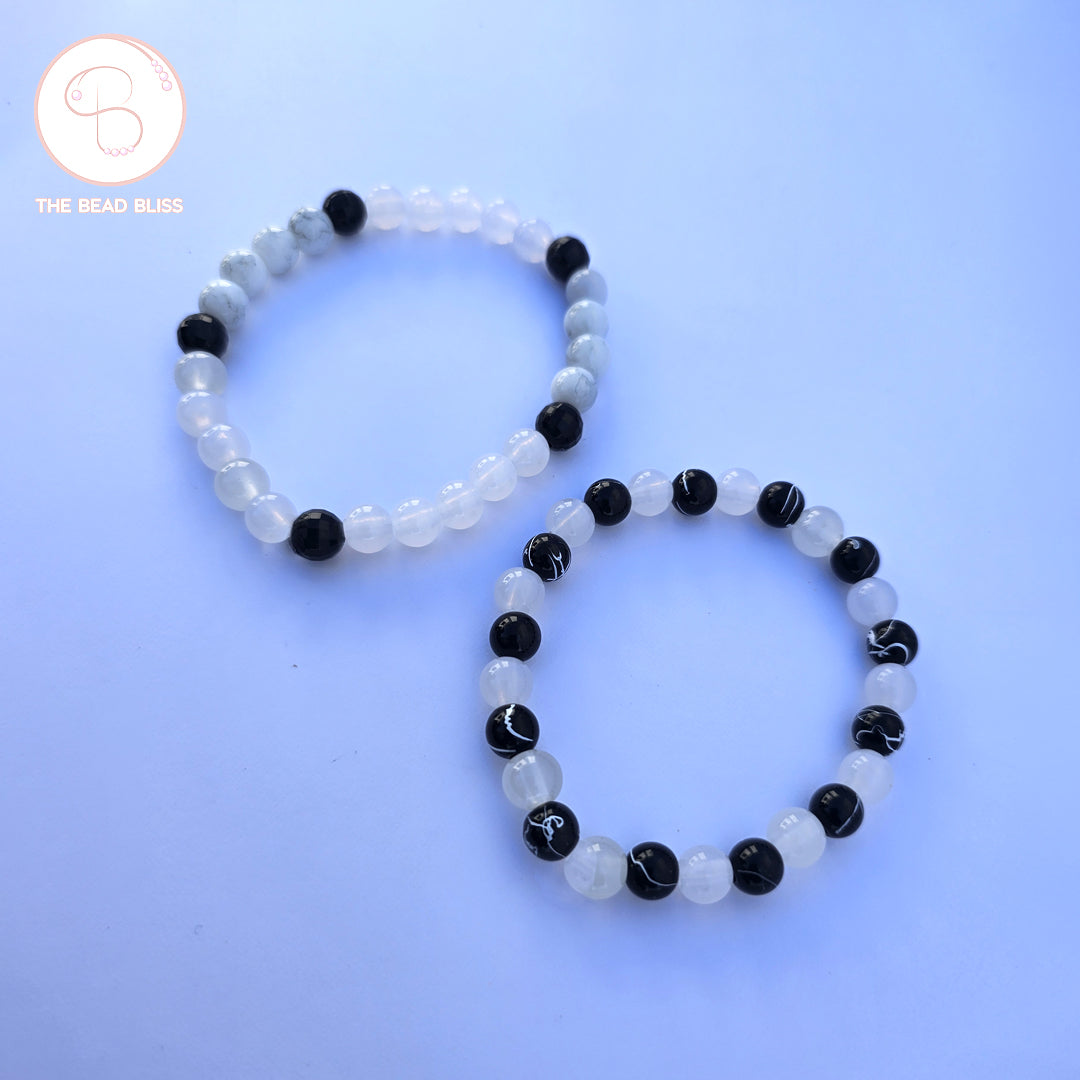 Yin & Yang Balance Bracelet Set
