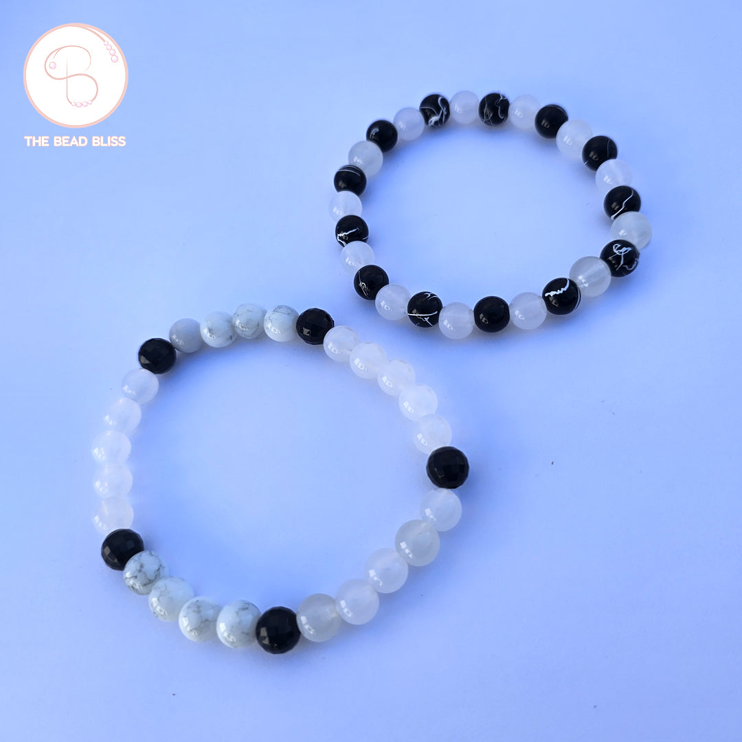 Yin & Yang Balance Bracelet Set