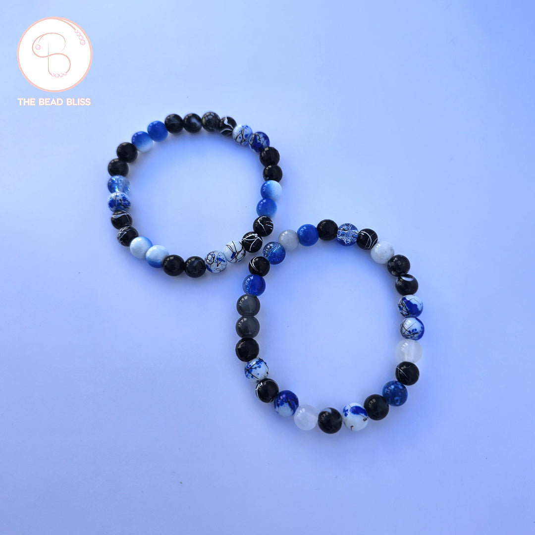 Ocean & Night Sky Bracelet Set