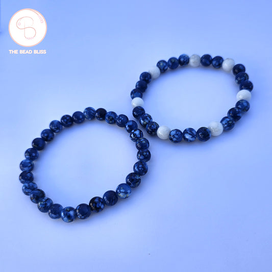 Deep Blue Ocean Bracelet Set