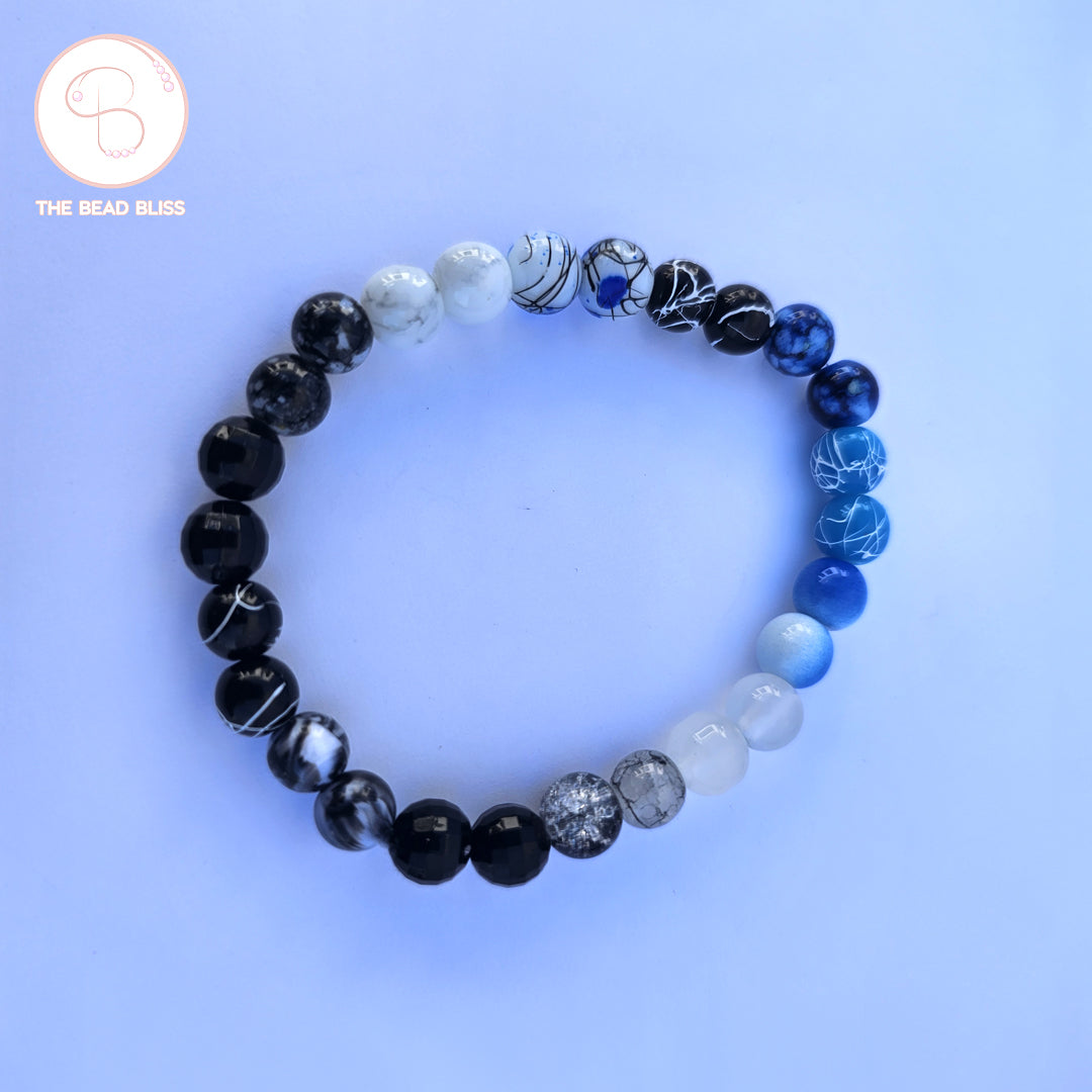 Yin-Yang Ocean Balance Bracelet Set