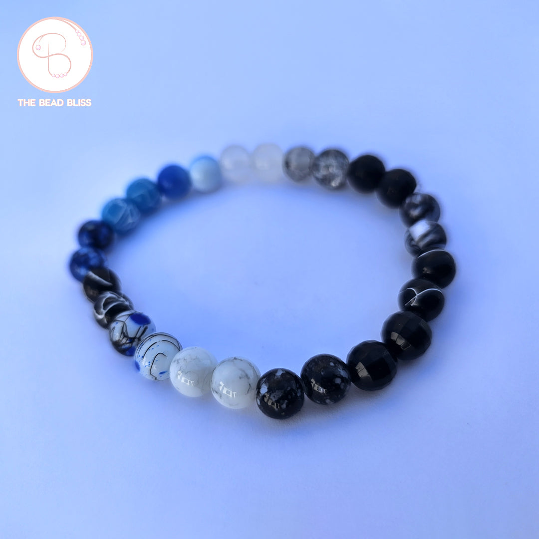 Yin-Yang Ocean Balance Bracelet Set