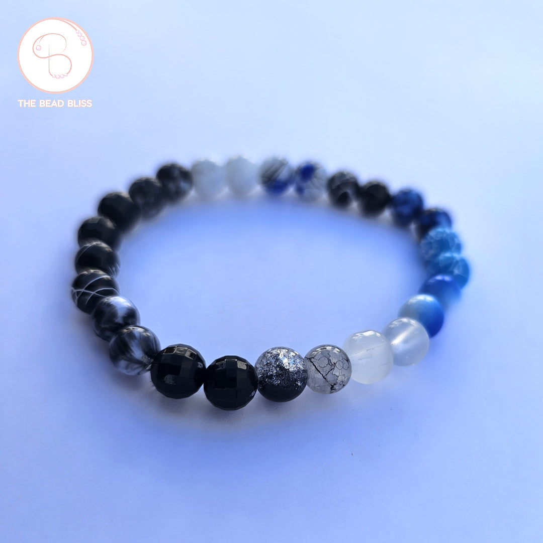 Yin-Yang Ocean Balance Bracelet Set