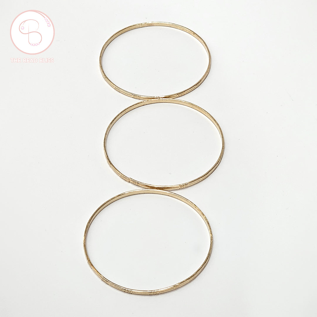 Minimalist Gold Bangle Set
