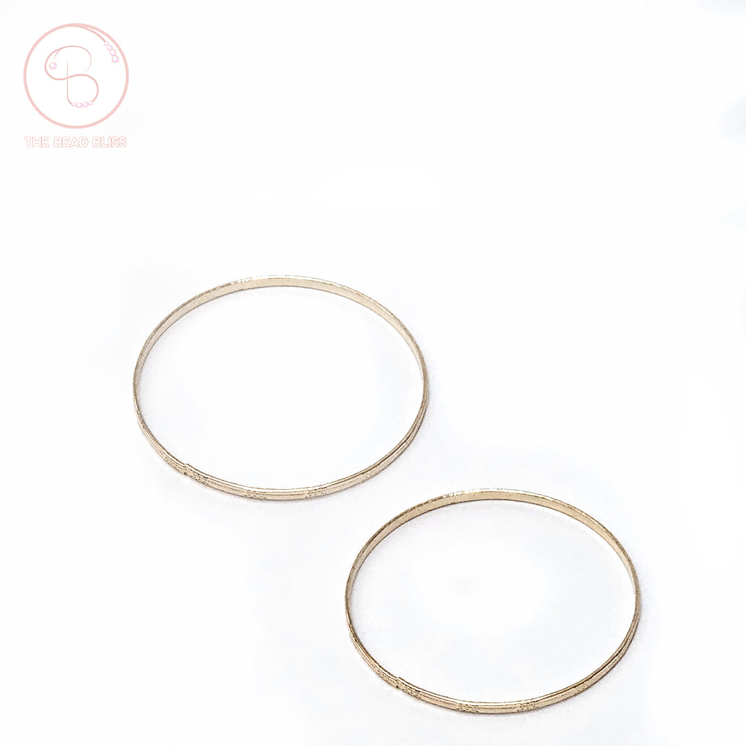 Minimalist Gold Bangle Set