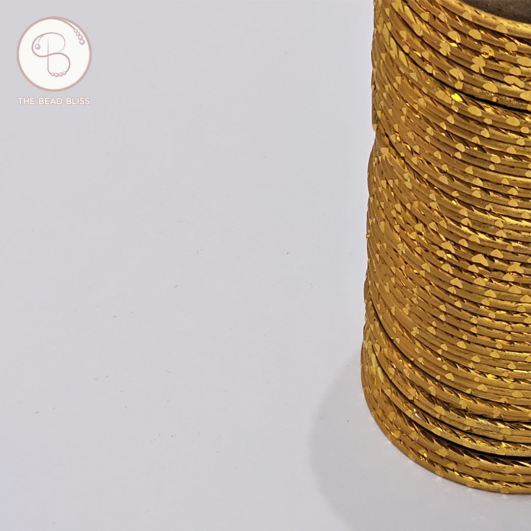 Golden Stacked Bangles - Set of 12