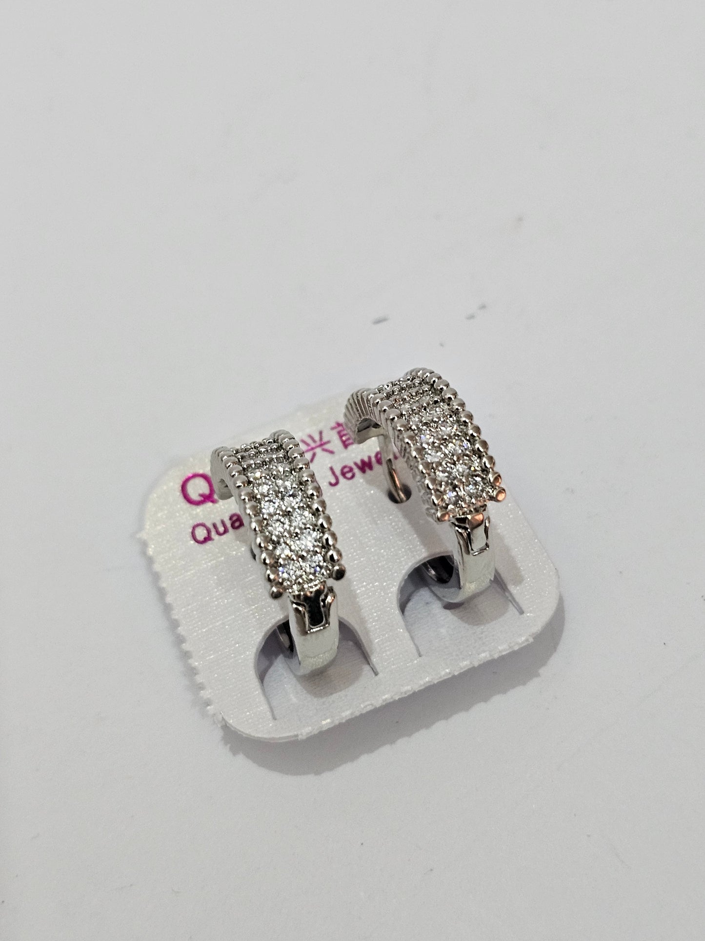 Timeless Sparkle Hoop Earrings