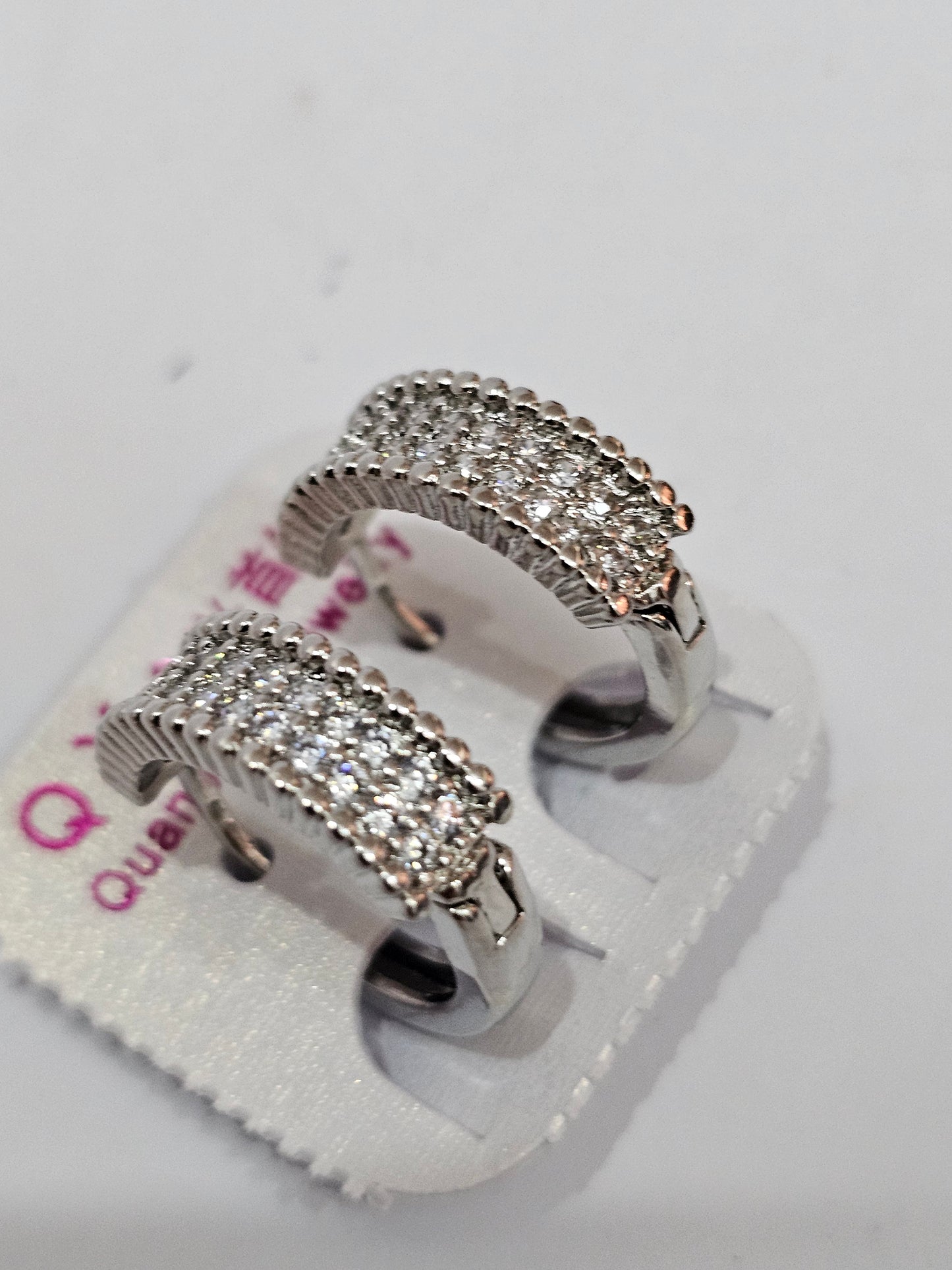 Timeless Sparkle Hoop Earrings