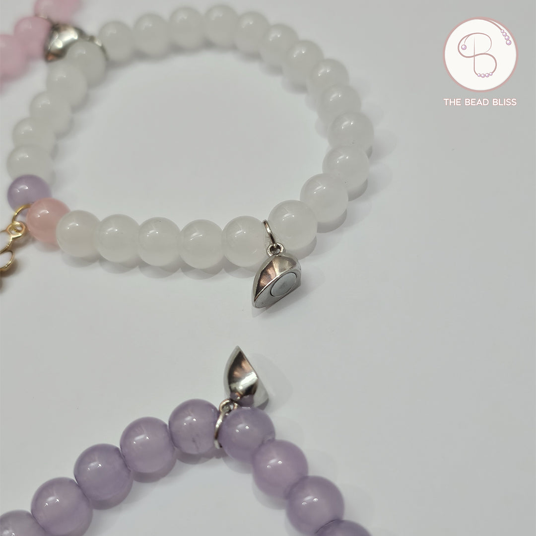 Blossom Bead Charm Friendship Bracelets