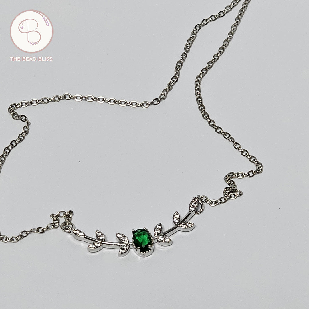 Emerald Whisper Necklace