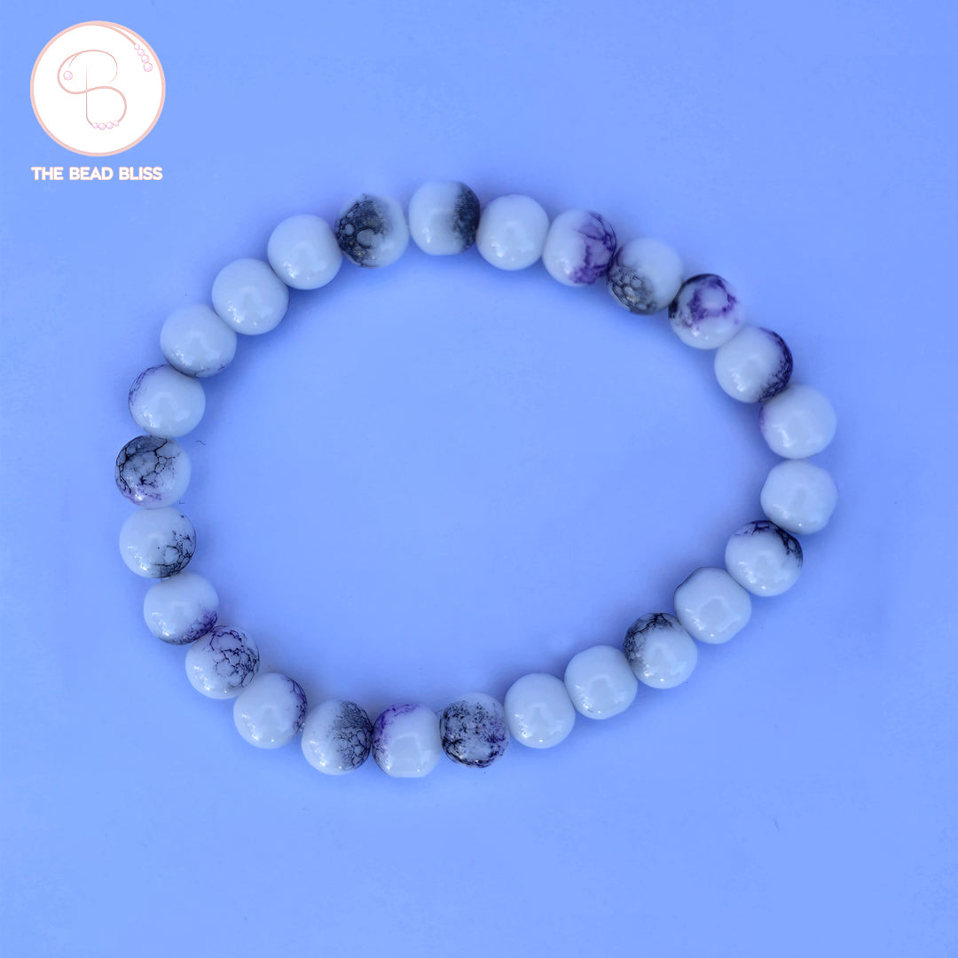 Frosted Amethyst Bracelet
